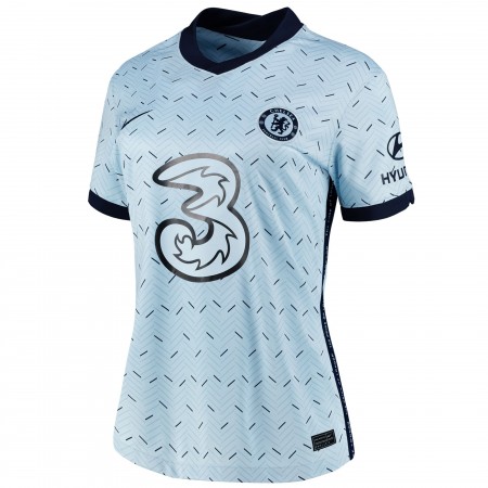 Billiga Fotbollströjor Chelsea Dam Borta tröja 2020/21 Kortärmad